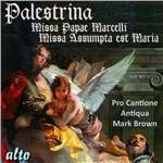 Missa Assumpta Est Maria - Missa Papae Marcelli - CD Audio di Giovanni Pierluigi da Palestrina,Pro Cantione Antiqua,Mark Brown