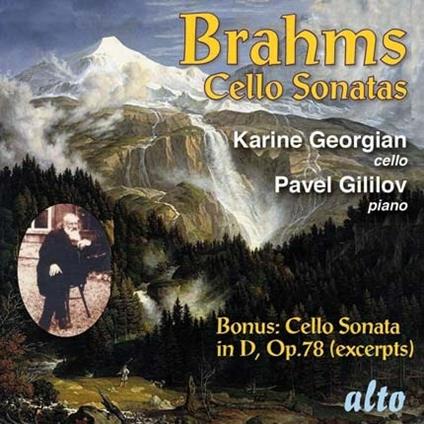 Sonate per violoncello - CD Audio di Johannes Brahms,Karine Georgian