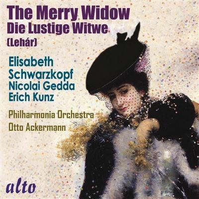 La vedova allegra - CD Audio di Nicolai Gedda,Elisabeth Schwarzkopf,Erich Kunz,Philharmonia Orchestra,Otto Ackermann