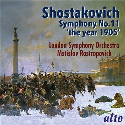 Sinfonia n.11 op.103 - CD Audio di Dmitri Shostakovich,Mstislav Rostropovich
