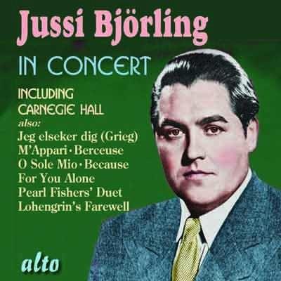 Jussi Bjorling in Concert 1951 > 1959 - CD Audio di Ludwig van Beethoven,Jussi Björling,Jaime Laredo