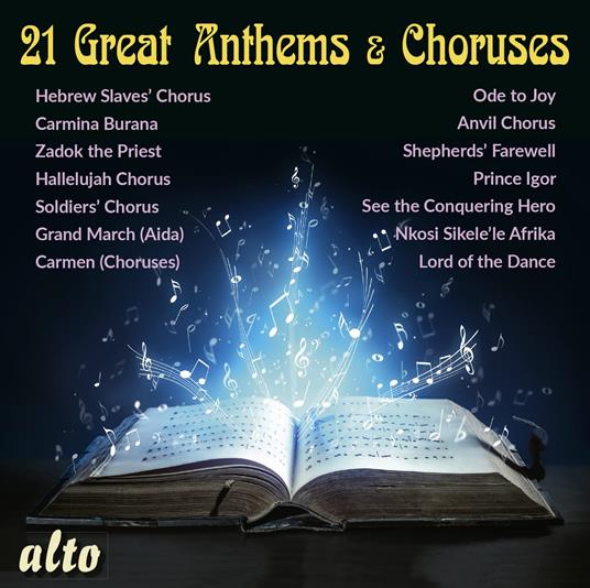 21 Great Anthems & Choruses - CD Audio di Westminster Abbey Choir