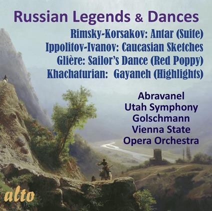 Russian Legends & Dances - CD Audio di Nikolai Rimsky-Korsakov