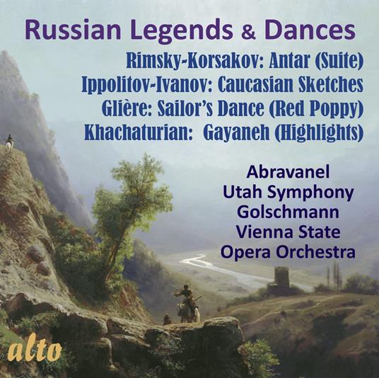 Russian Legends & Dances - CD Audio di Nikolai Rimsky-Korsakov