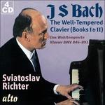 Il clavicembalo ben temperato (Das Wohltemperierte Clavier) - CD Audio di Johann Sebastian Bach,Sviatoslav Richter