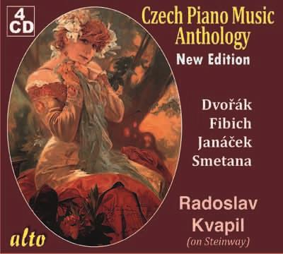 Antologia di musica ceca per pianoforte - CD Audio di Antonin Dvorak