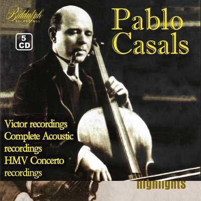 Pablo Casals Vintage Collection - CD Audio di Johann Sebastian Bach,Pablo Casals