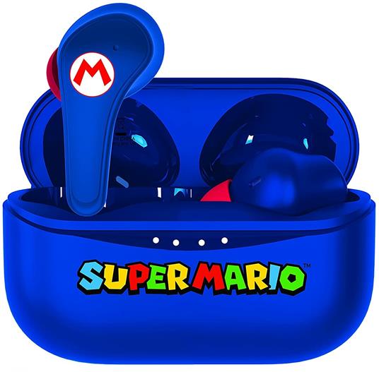Super Mario (Blue) Earpods Otl - gioco per Console e accessori - OTL -  Accessori Gaming - Videogioco