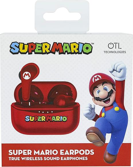 Super Mario (Red) Earpods Otl - 5