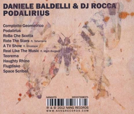 Podalirius - CD Audio di Daniele Baldelli - 2