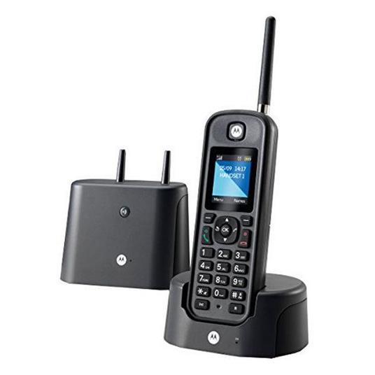 Motorola O201 Telefono DECT Nero Identificatore di chiamata