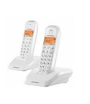 Motorola S12 Duo Telefono DECT Bianco Identificatore di chiamata