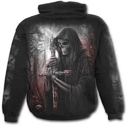 Soul Searcher. Hoody Black