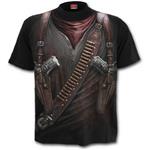 Holster Wrap. Allover T-Shirt Black