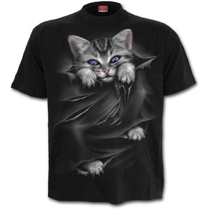 T-Shirt Unisex Spiral. Bright Eyes Front Print