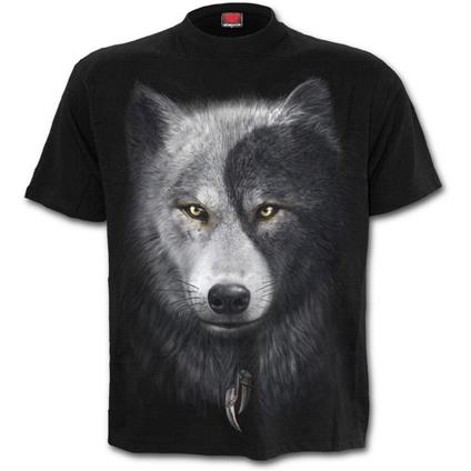 T-Shirt Unisex Spiral. Wolf Chi