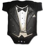 Body Bambino Spiral. Tuxed Baby Sleepsuit