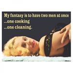 Retro Humour. Magnet Metal. My Fantasy