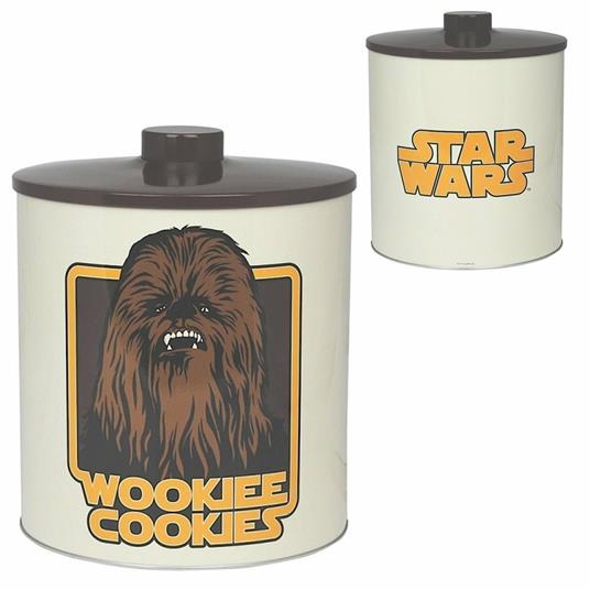 Scatola per biscotti metallo Star Wars. Wookie Cookie
