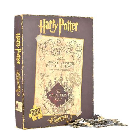Puzzle 500 pezzi Harry Potter. Mappa del Malandrino - 2