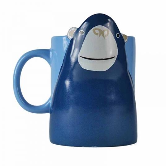 Jolly Awesome. Mug Large Embossed. Big Ugly.