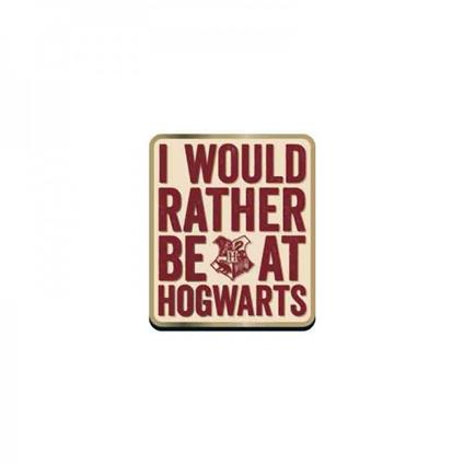Badge Smaltato Harry Potter. Hogwart's Slogan