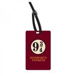 Targhetta Per Bagaglio Harry Potter. Platform 9 3/4