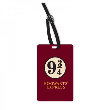 Targhetta Per Bagaglio Harry Potter. Platform 9 3/4