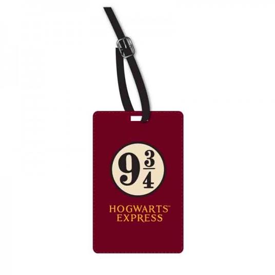 Targhetta Per Bagaglio Harry Potter. Platform 9 3/4