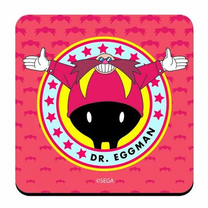 Sottobicchiere Sega. Sonic. Eggman Coaster Single