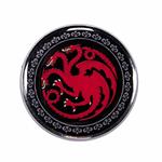 Spilla Smaltata Game Of Thrones. Targaryen Pin Badge Enamel