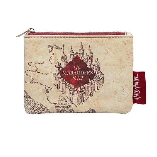 Piccola borsa con mappa del Marauder di Harry Potter