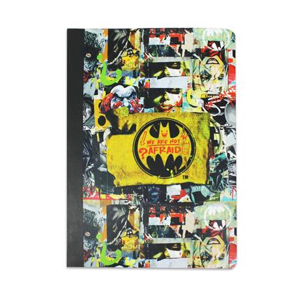 Dc Comics: Half Moon Bay - Batman Villanos (A5 Notebook Flex / Quaderno A5 Flexi)