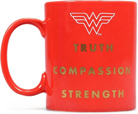 Dc Comics: Half Moon Bay - Wonder Woman - Truth, Compassion, Strength (Mug / Tazza) - 2