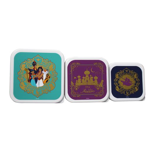 Disney: Half Moon Bay - Aladdin (Snack Boxes Set Of 3 / Scatole Snack)