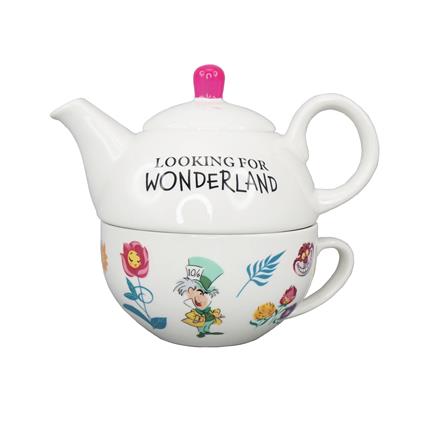 Disney Alice In Wonderland (Tea For One Boxed / Set Tazza & Teiera)