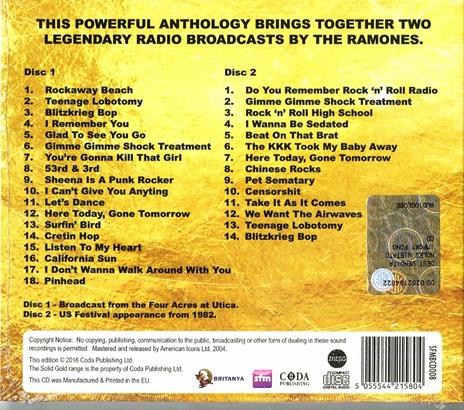 Solid Gold - CD Audio di Ramones - 2