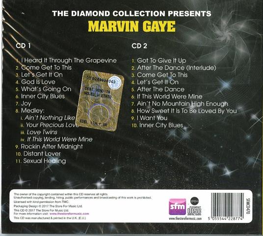 Diamonds Are Forever (Digipack) - CD Audio di Marvin Gaye - 2