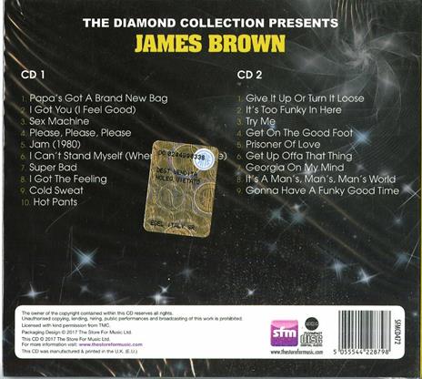 Diamonds Are Forever (Digipack) - CD Audio di James Brown - 2