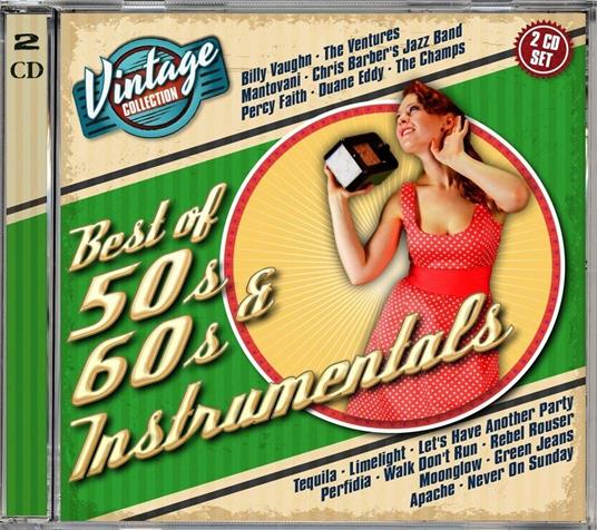 Best of 50's & 60's Instrumentals - CD Audio