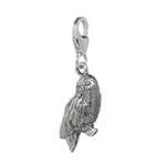 Ciondolo Harry Potter. Sterling Silver Hedwig Owl Clip On