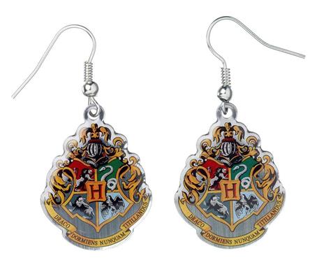Orecchini Harry Potter. Hogwarts Crest