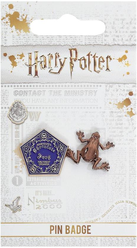 Spilla Harry Potter Chocolate Frog Pin Badge