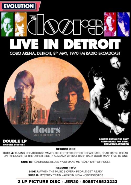 Live In Detroit (Picture Disc) - Vinile LP di Doors