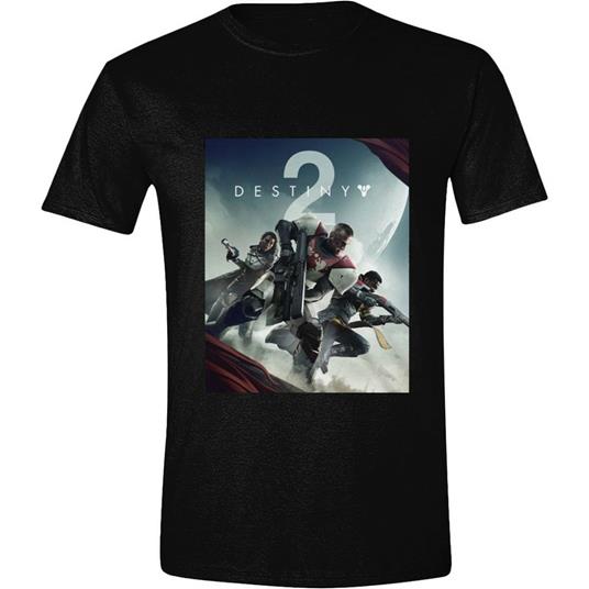 T-Shirt Unisex Tg. L Destiny 2. Key Art Black