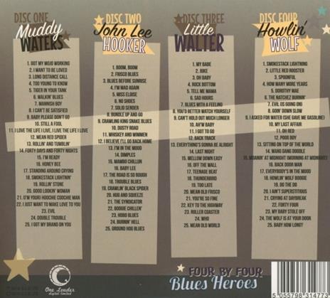 Four By Four. Blues - CD Audio - 2