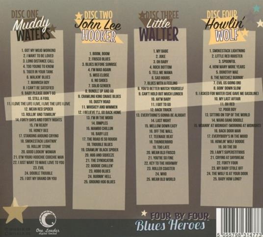 Four By Four. Blues - CD Audio - 2