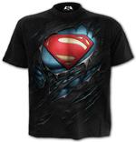 Spiral: Superman - Ripped - T-Shirt Black Uomo 3Xl