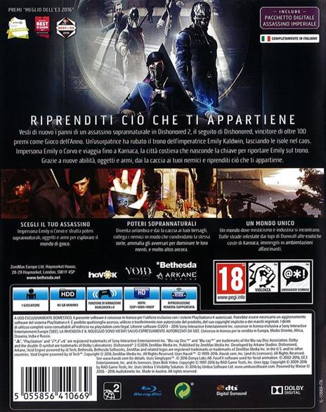 Dishonored 2 - PS4 - 3