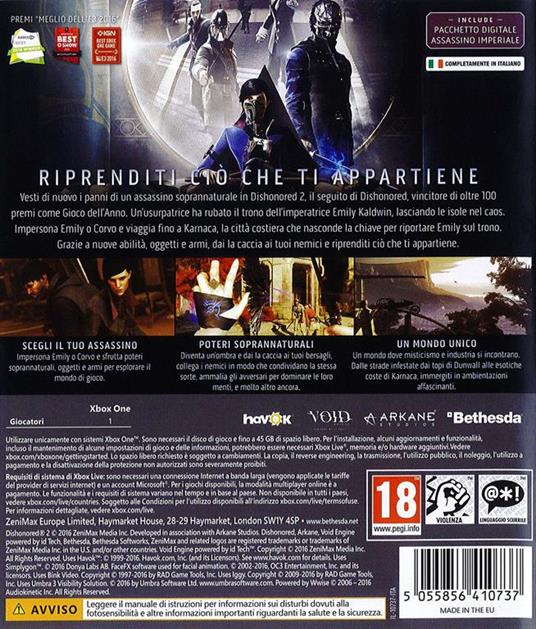 Dishonored 2 - XONE - 3